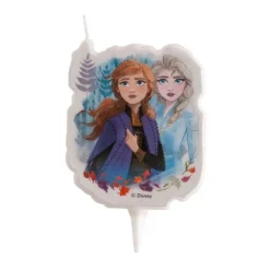 Bougie Reine des neige "Anna et Elsa" - DeKora