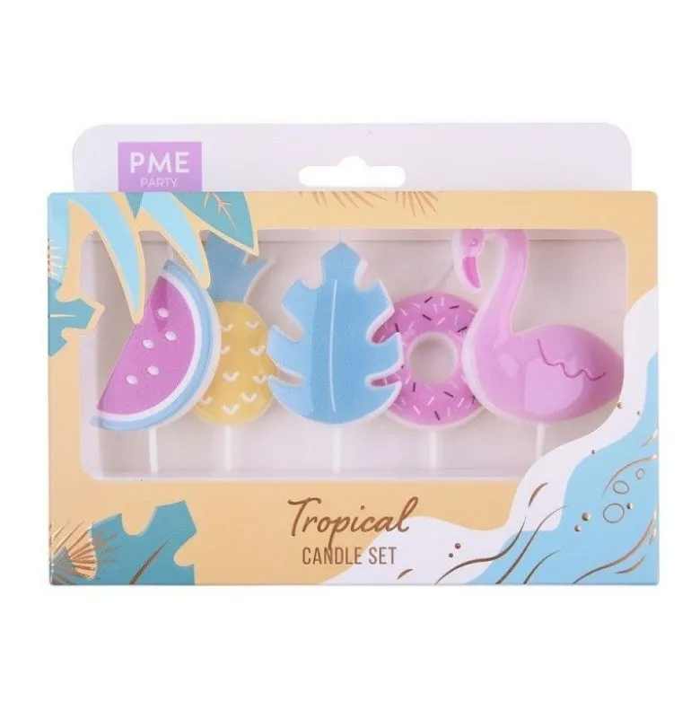 Bougie tropicale x5 - PME