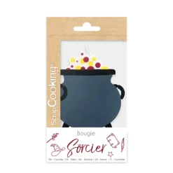 Bougie XXL Sorcier - ScrapCooking
