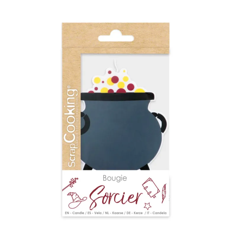 Bougie XXL Sorcier - ScrapCooking