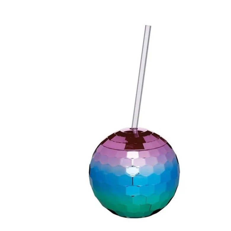 Boule cocktail Disco + Paille 560ml - BarCraft