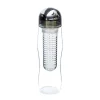 Bouteille Detox avec infuseur noir 730ml - Yoko Design