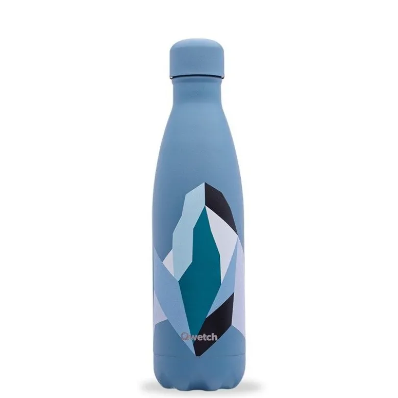 Bouteille isotherme Altitude x Séverine Dietrich Denim 500ml - Qwetch