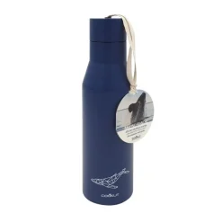 Bouteille isotherme animaux bleu nuit - Cookut