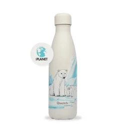 Bouteille isotherme Banquise Ours Polaire 500ml - Qwetch