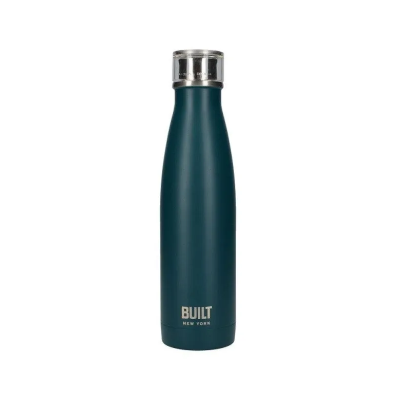 Bouteille isotherme bleu canard 500ml - Built