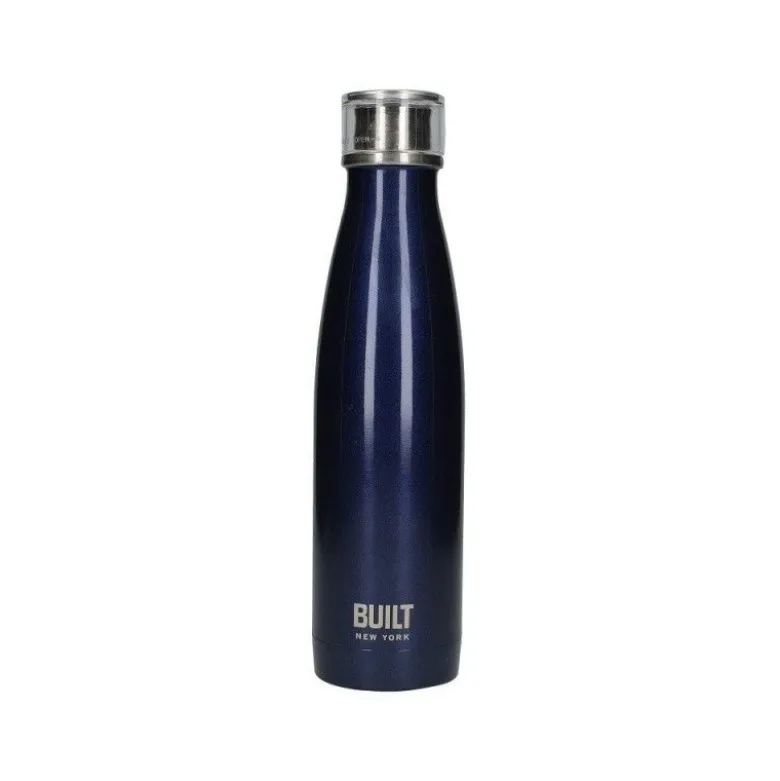 Bouteille isotherme bleu nuit 500ml - Built