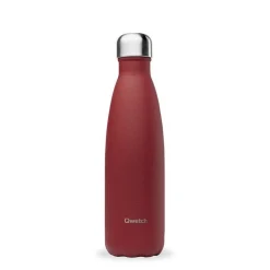 Bouteille isotherme Granite Rouge Piment 500ml - Qwetch