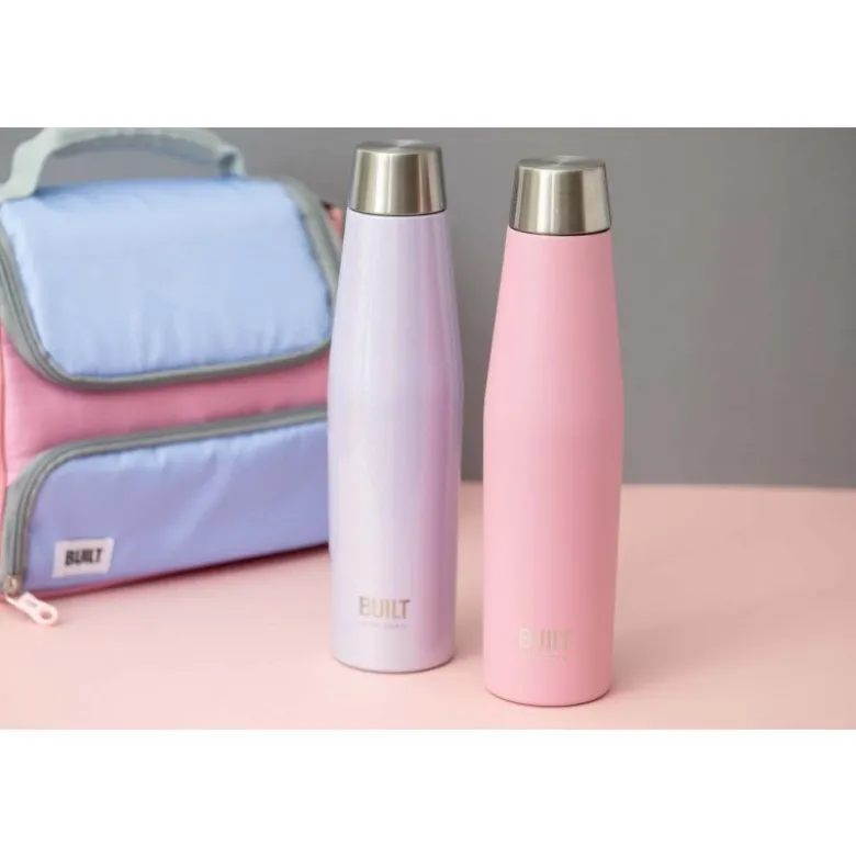 Bouteille isotherme Lilas irisé 540ml - Built