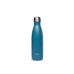 Bouteille isotherme MATT Bleu Canard 500ml - Qwetch