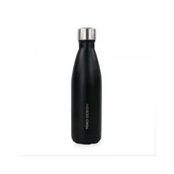 Bouteille isotherme 500ml Noire Mat - Yoko Design
