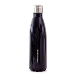 Bouteille isotherme 500ml noir - Yoko Design