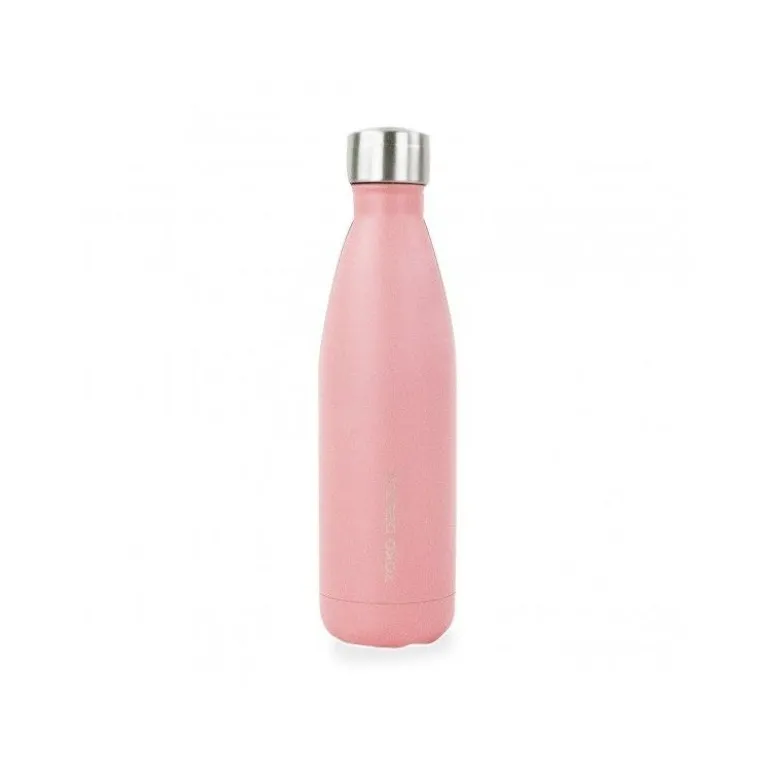 Bouteille isotherme 500ml Pastel Corail - Yoko Design