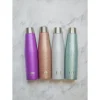 Bouteille isotherme Or rose à paillettes 540ml - Built