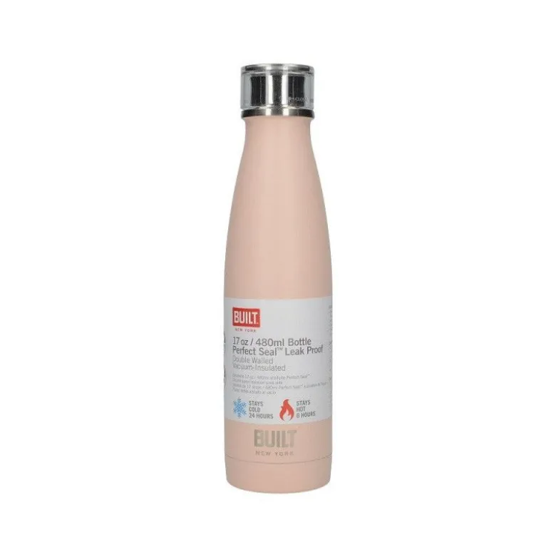 Bouteille isotherme rose pale 500ml - Built
