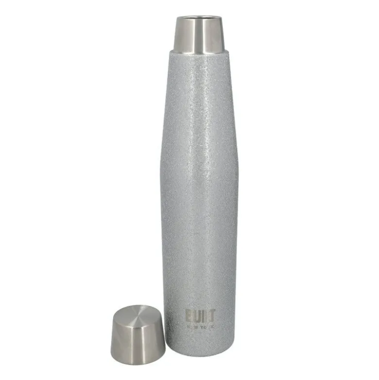 Bouteille isotherme Silver glitter 540ml - Built