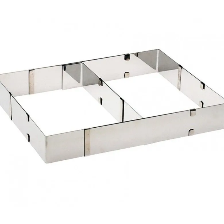 Cadre à pâtisserie extensible inox H 5cm - Chevalier