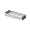 Cadre à tarte perforé rectangle 12x4cm Valrhona - De Buyer