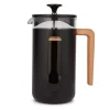 Cafetière à piston Pisa noir 8 tasses - La Cafetière