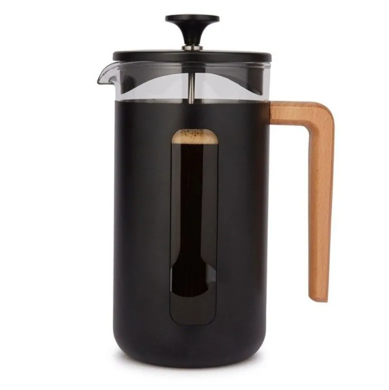 Cafetière à piston Pisa noir 8 tasses - La Cafetière