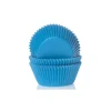Caissette cupcake Bleu cyan x50 - House of Marie