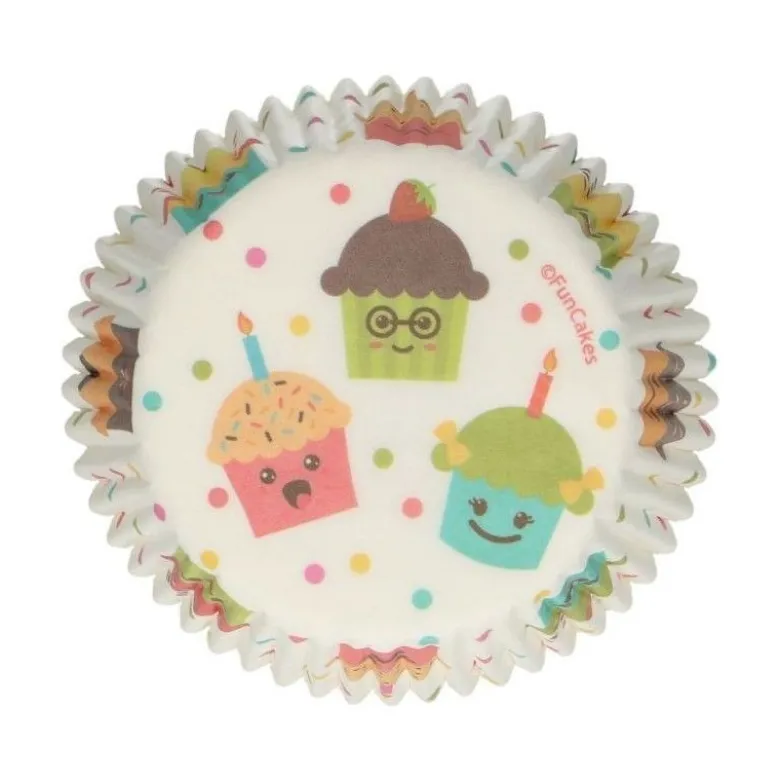 Caissette cupcake fête x48 - Funcakes