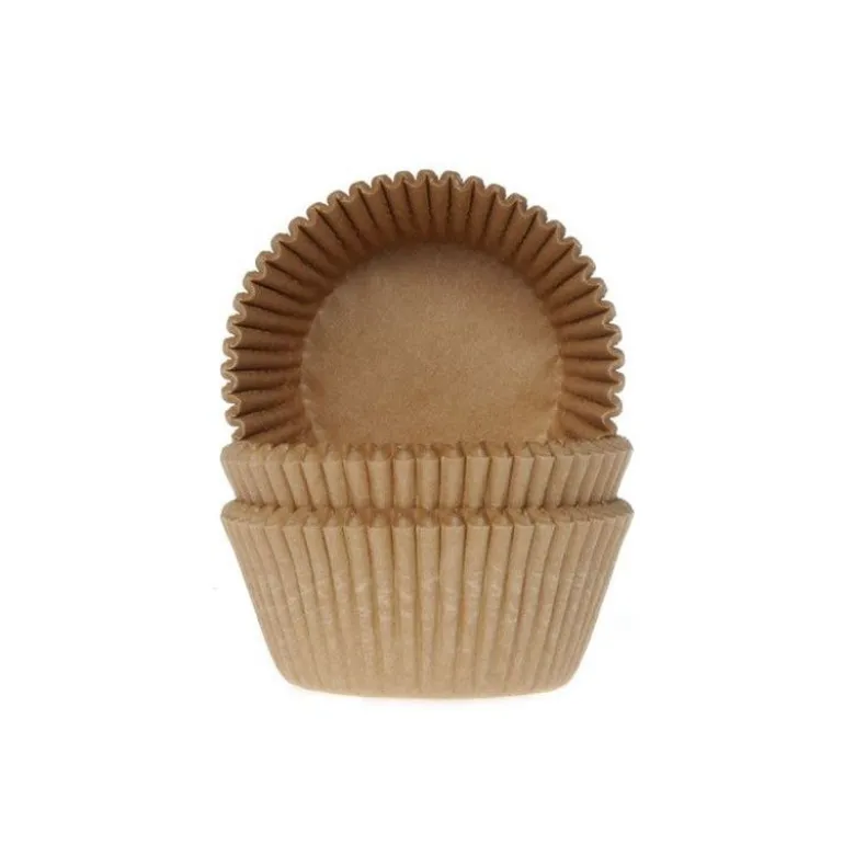 Caissette cupcake Kraft x50 - House of Marie