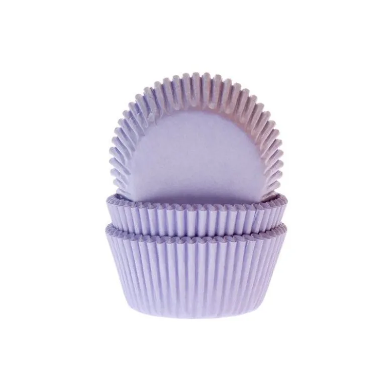 Caissette cupcake Lila x50 - House of Marie