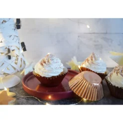 Caissette cupcake Or Rose x36 - ScrapCooking