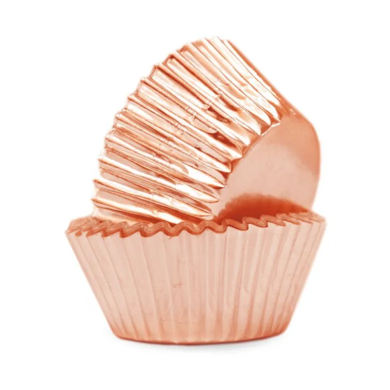 Caissette cupcake Or Rose x36 - ScrapCooking