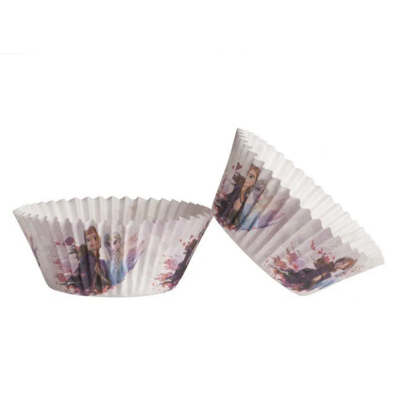 Caissette cupcake Reine des neiges 2 x25 - DeKora