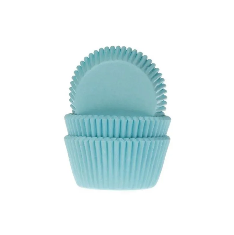 Caissette cupcake Turquoise x50 - House of Marie