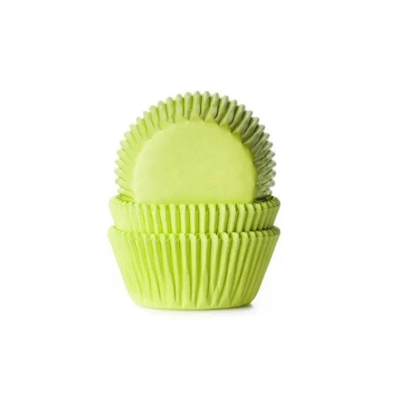 Caissette cupcake Vert x50 - House of Marie