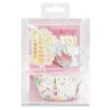 Caissette et cake topper Licorne x24 - ScrapCooking