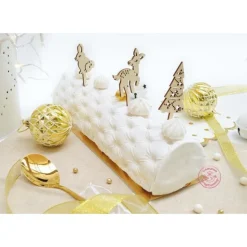 Cake topper bois Forêt enchantée x4 - ScrapCooking