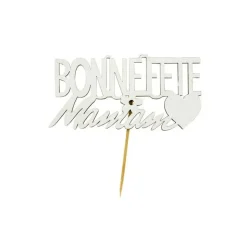 Cake Topper Bonne Fête Maman sur Pic (x2) - Patisdécor