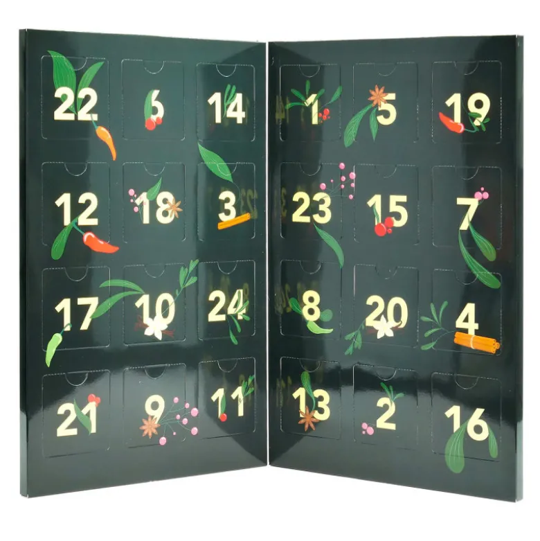 Calendrier de l'avent sachets épices - Le Comptoir Colonial