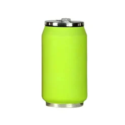 Canette isotherme soft touch vert 280ml - Yoko Design