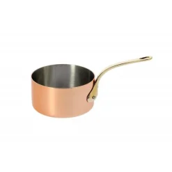Casserole cuivre inox queue laiton 20cm De Buyer