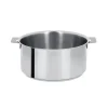 Casserole inox Mutine 18cm manche amovible - Cristel