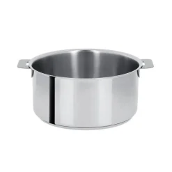 Casserole inox Mutine 18cm manche amovible - Cristel