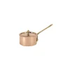 Casserolette cuivre inox + couvercle 9cm De Buyer