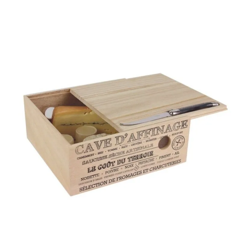 Cave à fromage avec couteau - Cook Concept