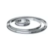 Cercle a tarte bord roulé perforé 24cm - De Buyer