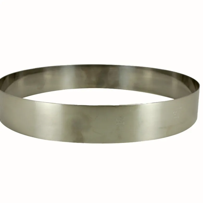 Cercle à Entremets Inox Ø 18 cm x 3,5 cm - Gobel