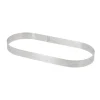 Cercle Oblong perforé Valrhona 27x8cm - De Buyer