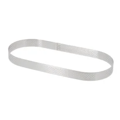 Cercle Oblong perforé Valrhona 27x8cm - De Buyer