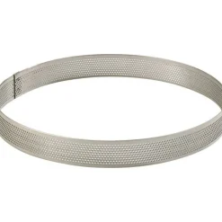 Cercle perforé inox 12cm H2cm - Mallard Ferrière