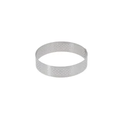 Cercle perforé rond 8,5cm Valrhona - De Buyer
