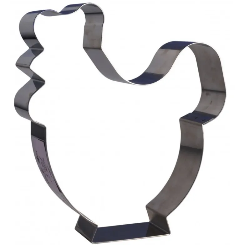 Cercle à poule en inox 9,5 x 9 x 3 cm – Gobel